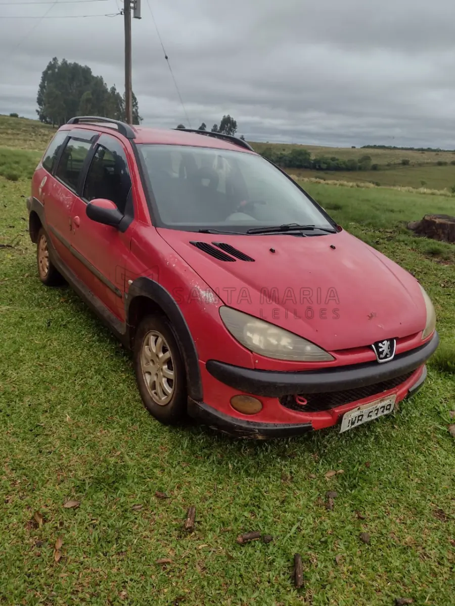 PEUGEOT/206 SW16 ESCA FX 2006/2007 Vermelho