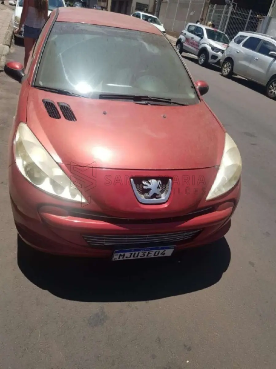 Veículo PEUGEOT/207PASSION XR, ano/modelo 2012/2013, placas MJU3E04, RENAVAM 473017148, na cor vermelha, em regular estado de conservação.