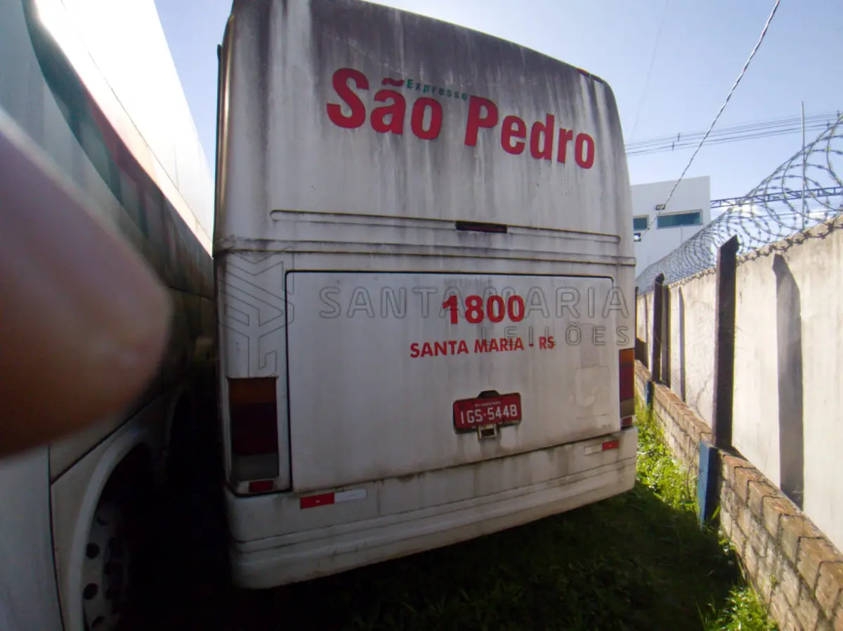 LOTE 014 - Ônibus VW/16.180 CO, ano/modelo 1997/1997, placas IGS5448, RENAVAM 684165066, na cor branca, situação: ruim/motor.