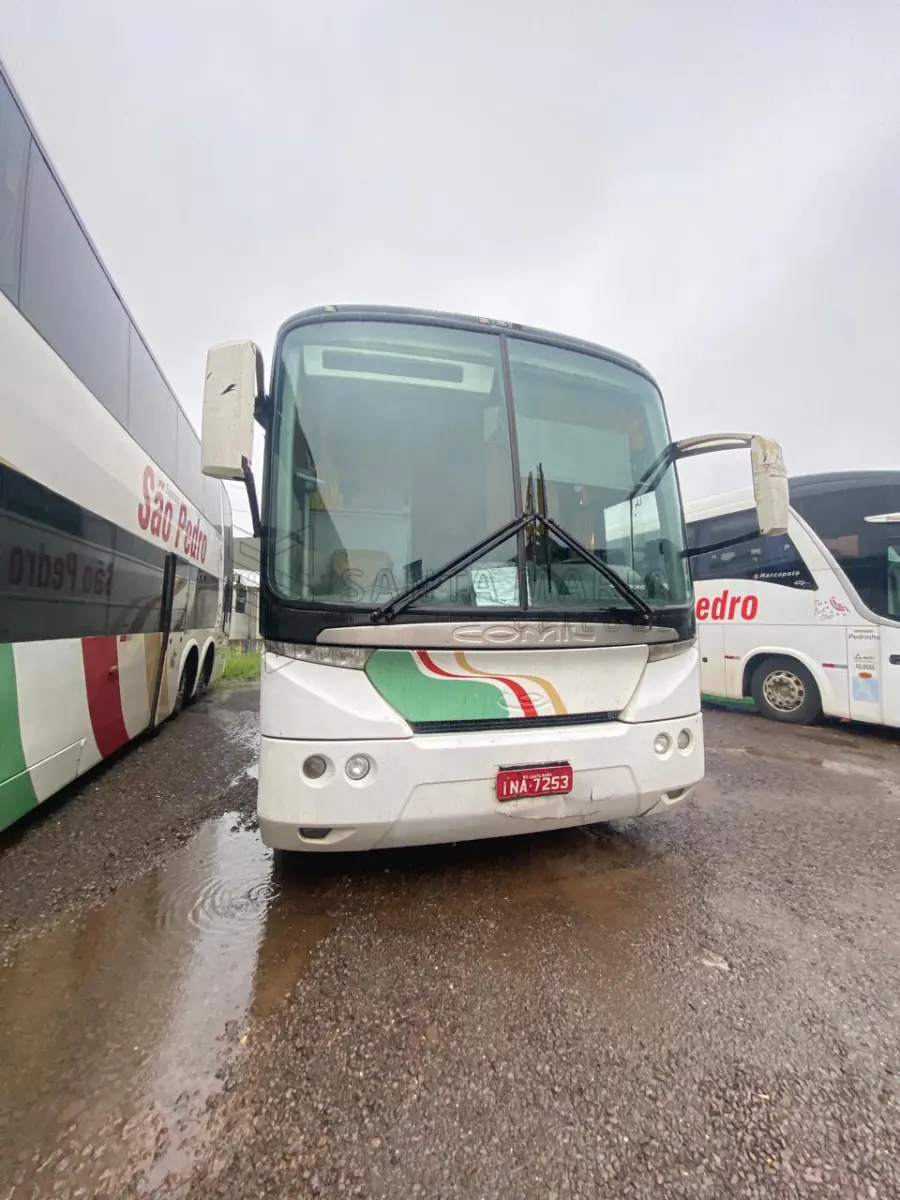 LOTE 020 - Ônibus VW/COMIL CAMPIONE R, ano/modelo 2005/2005, placas INA7253, RENAVAM 880899760, na cor branca, situação: rodando.