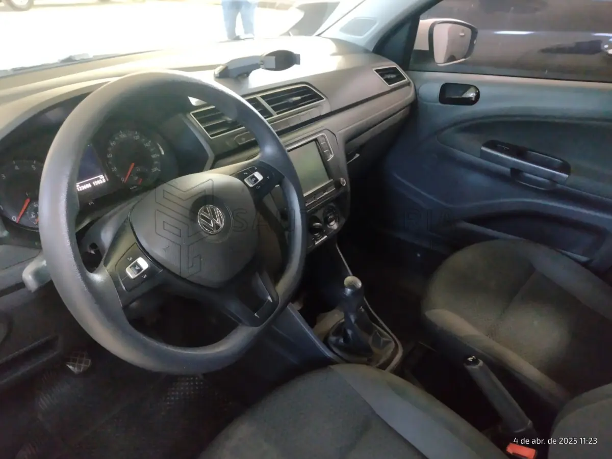 VW Gol 1.0 L MC5, ano/modelo 2021/2022, branco, 4 portas, funcionando, placas JBD5G29, RENAVAM 1288312480. SERÃO ACEITAS SOMENTE OFERTAS  Á VISTA.