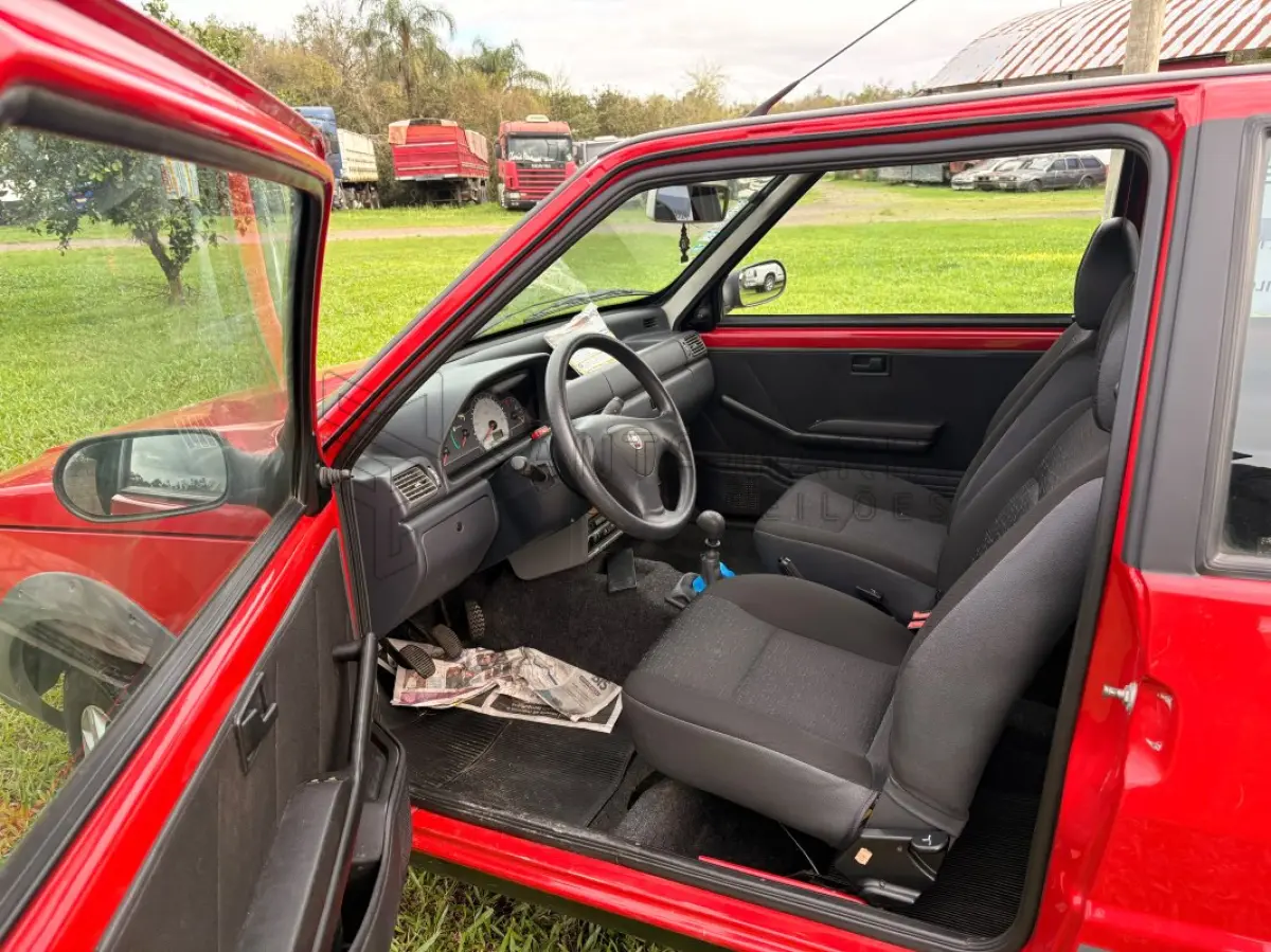LOTE 001 - FIAT/UNO MILLE WAY ECONOMY, 2009/2010, 2 PORTAS COM 42.850KM.