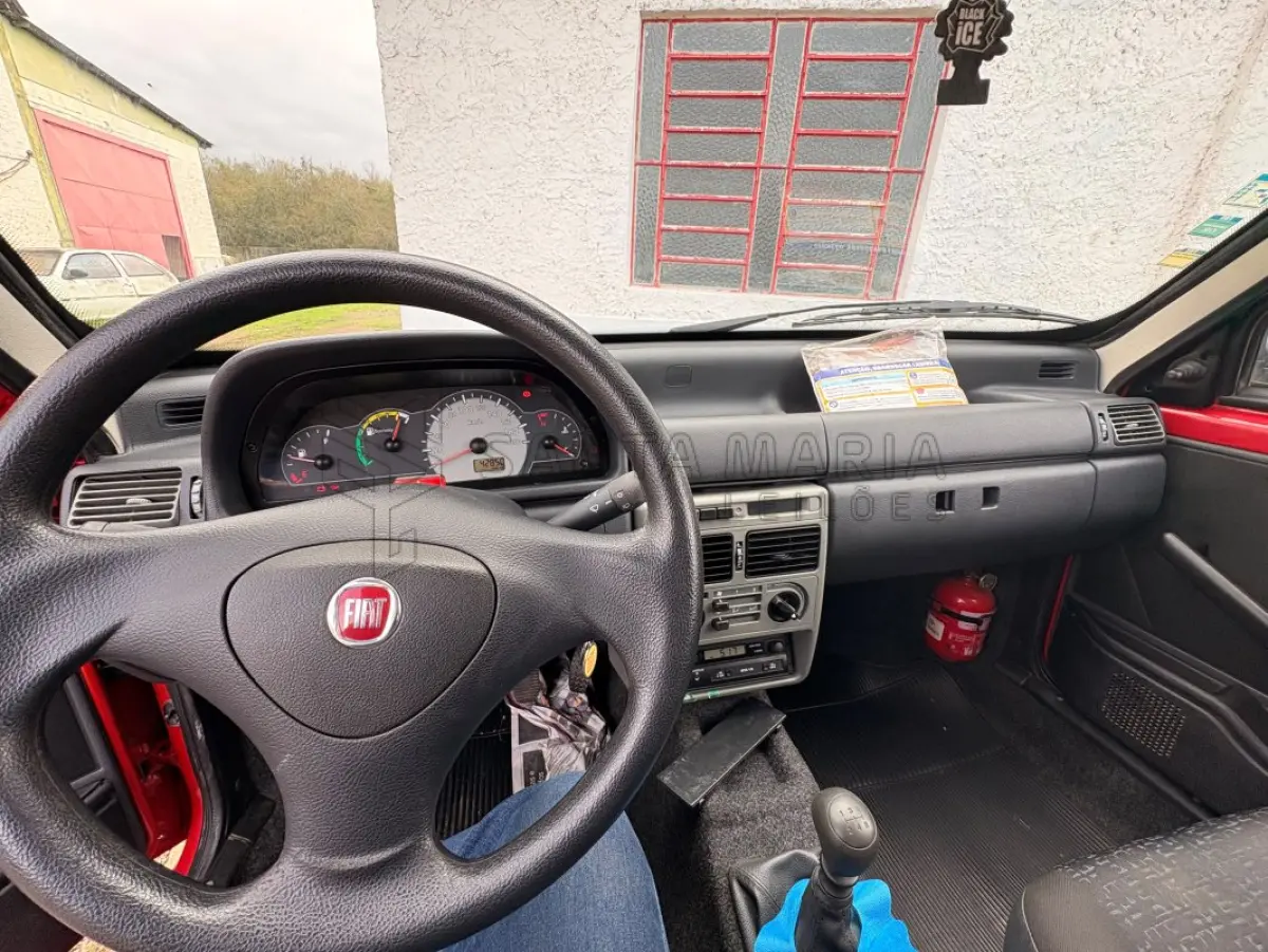 LOTE 001 - FIAT/UNO MILLE WAY ECONOMY, 2009/2010, 2 PORTAS COM 42.850KM.