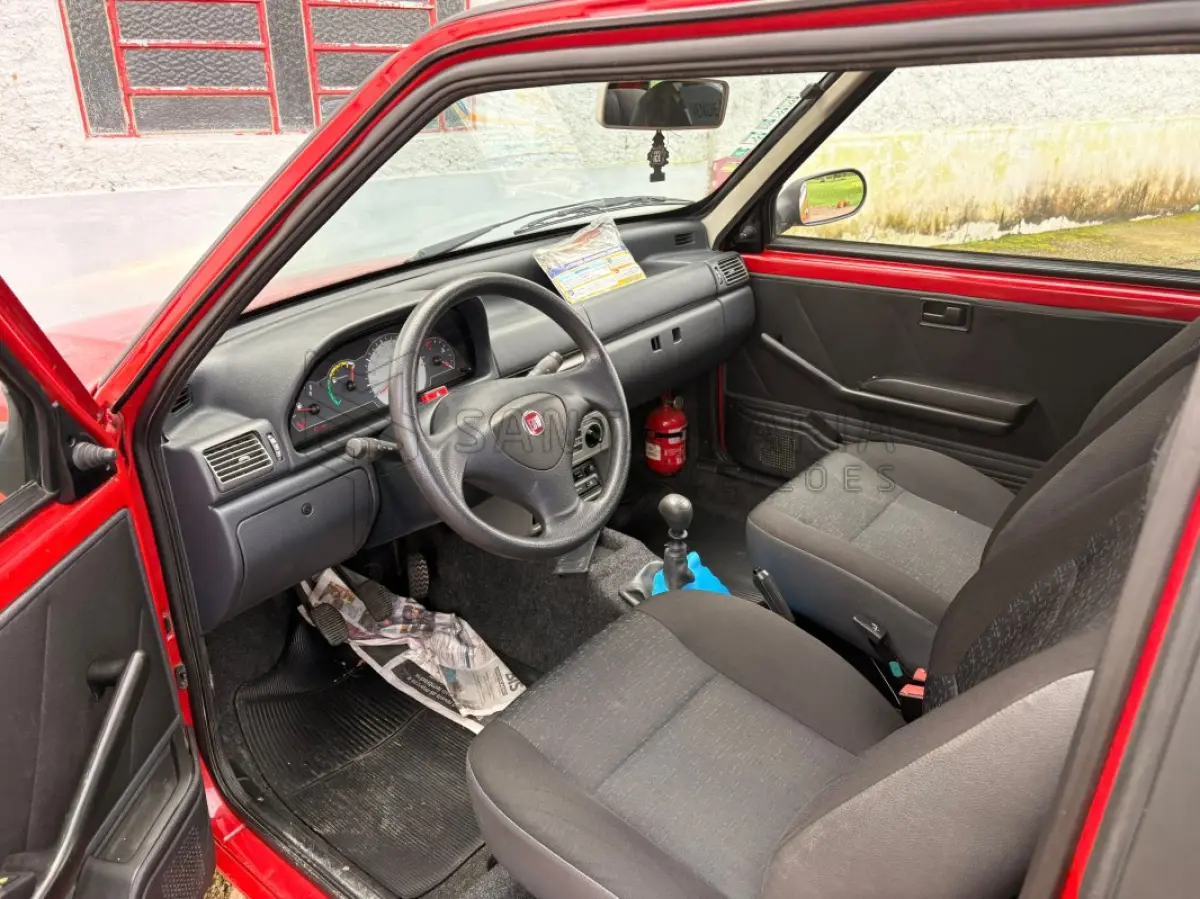 LOTE 001 - FIAT/UNO MILLE WAY ECONOMY, 2009/2010, 2 PORTAS COM 42.850KM.