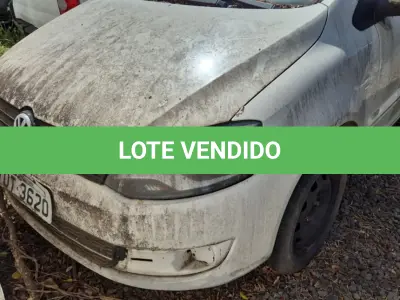 LOTE 001 - Veículo VW/SPACEFOX TREND GII, ano/modelo 2013/2014, placas IUT3620, RENAVAM 569731844, na cor branca.
