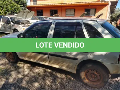 LOTE 001 - Veículo VW/GOL 1.0, ano/modelo 2007/2008, placa INV6259, RENAVAM 920044255, na cor branca.