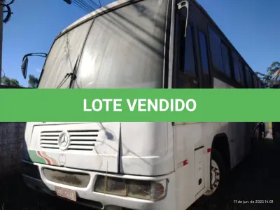 LOTE 005 - Ônibus M.BENZ/OF 1620, ano/modelo 1996/1997, placas IFR7448, RENAVAM 664529127, na cor branca, situação: ruim/motor.