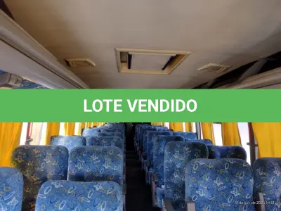 LOTE 003 - Ônibus VW/COMIL CAMPIONE R, ano/modelo 2010/2010, placas IRV9951, RENAVAM 324132387, na cor branca, situação: motor ok.