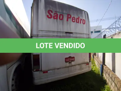 LOTE 001 - Ônibus VW/16.180 CO, ano/modelo 1997/1997, placas IGS5448, RENAVAM 684165066, na cor branca, situação: ruim/motor.