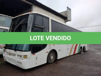 LOTE 016 - Ônibus MBENZ/BUSSCAR VIS BUSS R, ano/modelo 1999/1999, placas IJJ1G53, RENAVAM 731982592, na cor branca, situação: ruim/motor.