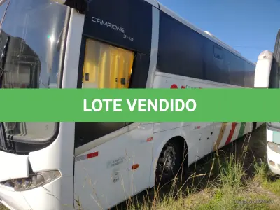 LOTE 003 - Ônibus VW/COMIL CAMPIONE R, ano/modelo 2010/2010, placas IRV9951, RENAVAM 324132387, na cor branca, situação: motor ok.