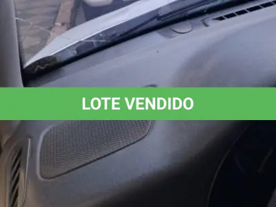 LOTE 001 - Veículo VW/GOL 1000I, ano/modelo 1995/1995, placas IDV4325, RENAVAM 642233560, na cor branca.