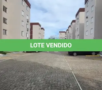 LOTE 001 - Apartamento 505, localizado no quarto andar ou quinto pavimento do bloco B do Residencial Araçá, situado à Rua Pedro Américo nº 06, Bairro Camobi em Santa Maria/RS, com a área privativa de 47,4296m², uma área total de 53,8992m² e fração ideal equivalente a 0,00834 no terreno e coisas de uso comum. Matriculado sob nº 116.231 do CRI de Santa Maria/RS.