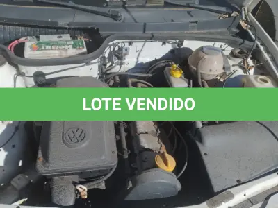 LOTE 001 - Veículo VW/GOL 1.0, ano/modelo 2007/2008, placa INV6259, RENAVAM 920044255, na cor branca.