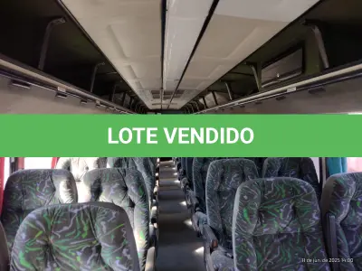 LOTE 005 - Ônibus M.BENZ/OF 1620, ano/modelo 1996/1997, placas IFR7448, RENAVAM 664529127, na cor branca, situação: ruim/motor.