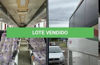 LOTE 016 - Ônibus MBENZ/BUSSCAR VIS BUSS R, ano/modelo 1999/1999, placas IJJ1G53, RENAVAM 731982592, na cor branca, situação: ruim/motor.