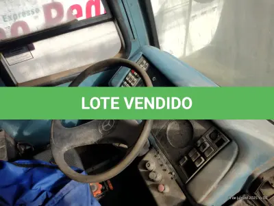 LOTE 005 - Ônibus M.BENZ/OF 1620, ano/modelo 1996/1997, placas IFR7448, RENAVAM 664529127, na cor branca, situação: ruim/motor.