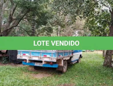 LOTE 001 - Caminhonete FORD/F100, ano/modelo 1980/1980, placas IPY6878, RENAVAM 153347538, diesel, na cor branca, carroceria aberta, em bom estado e em uso.