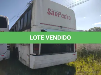LOTE 005 - Ônibus M.BENZ/OF 1620, ano/modelo 1996/1997, placas IFR7448, RENAVAM 664529127, na cor branca, situação: ruim/motor.