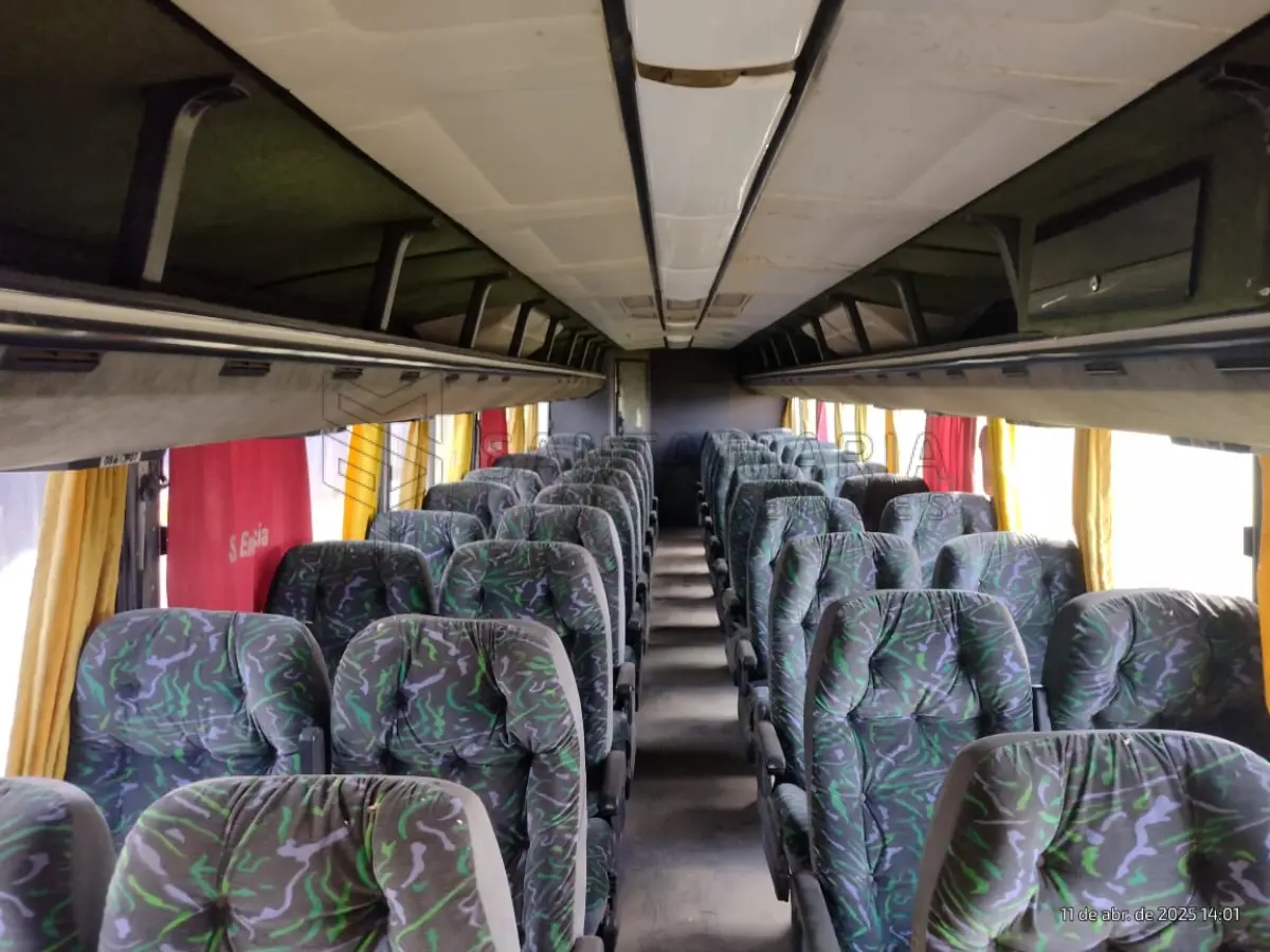 LOTE 025 - Ônibus VW/COMIL CAMPIONE R, ano/modelo 2003/2003, placas ILE5993, RENAVAM 803953666, na cor amarela, situação: ruim.