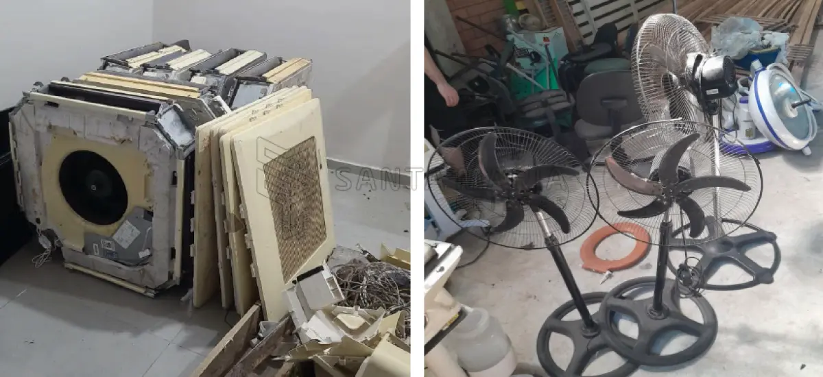 LOTE 004 - SUCATAS DE ARES-CONDICIONADOS