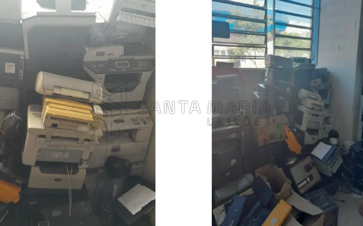 LOTE 002 - APARELHOS ELETRÔNICOS INSERVÍVEIS