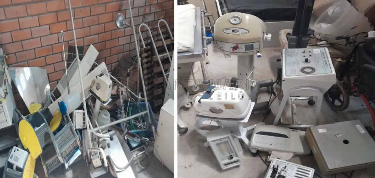 LOTE 005 - APARELHOS E EQUIPAMENTOS INSERVÍVEIS DA SMS