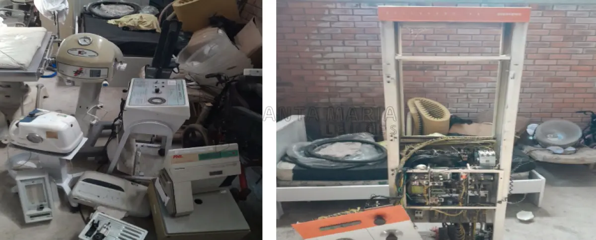 LOTE 005 - APARELHOS E EQUIPAMENTOS INSERVÍVEIS DA SMS