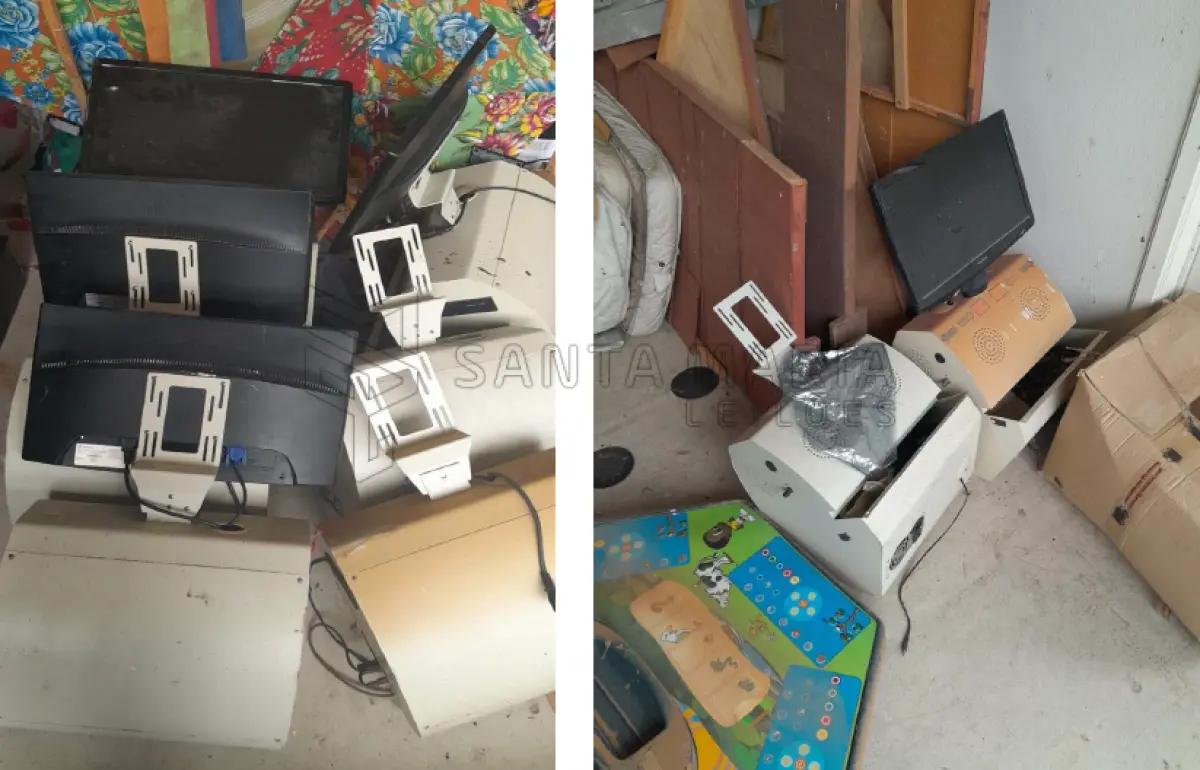 LOTE 002 - APARELHOS ELETRÔNICOS INSERVÍVEIS