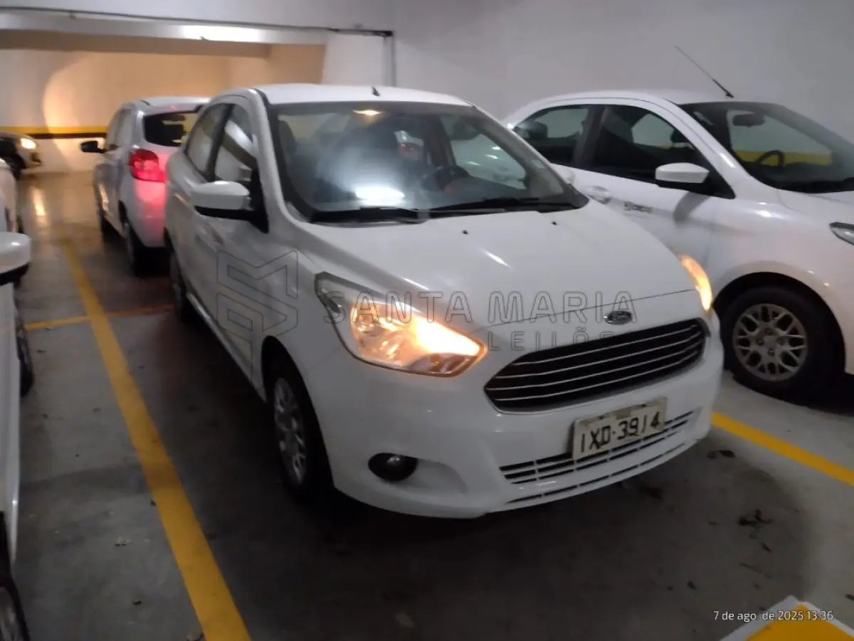 LOTE 008 - Veículo Ford Ka Sedan 1.5, 2015/2016, placas IXD3914, 4CIL.