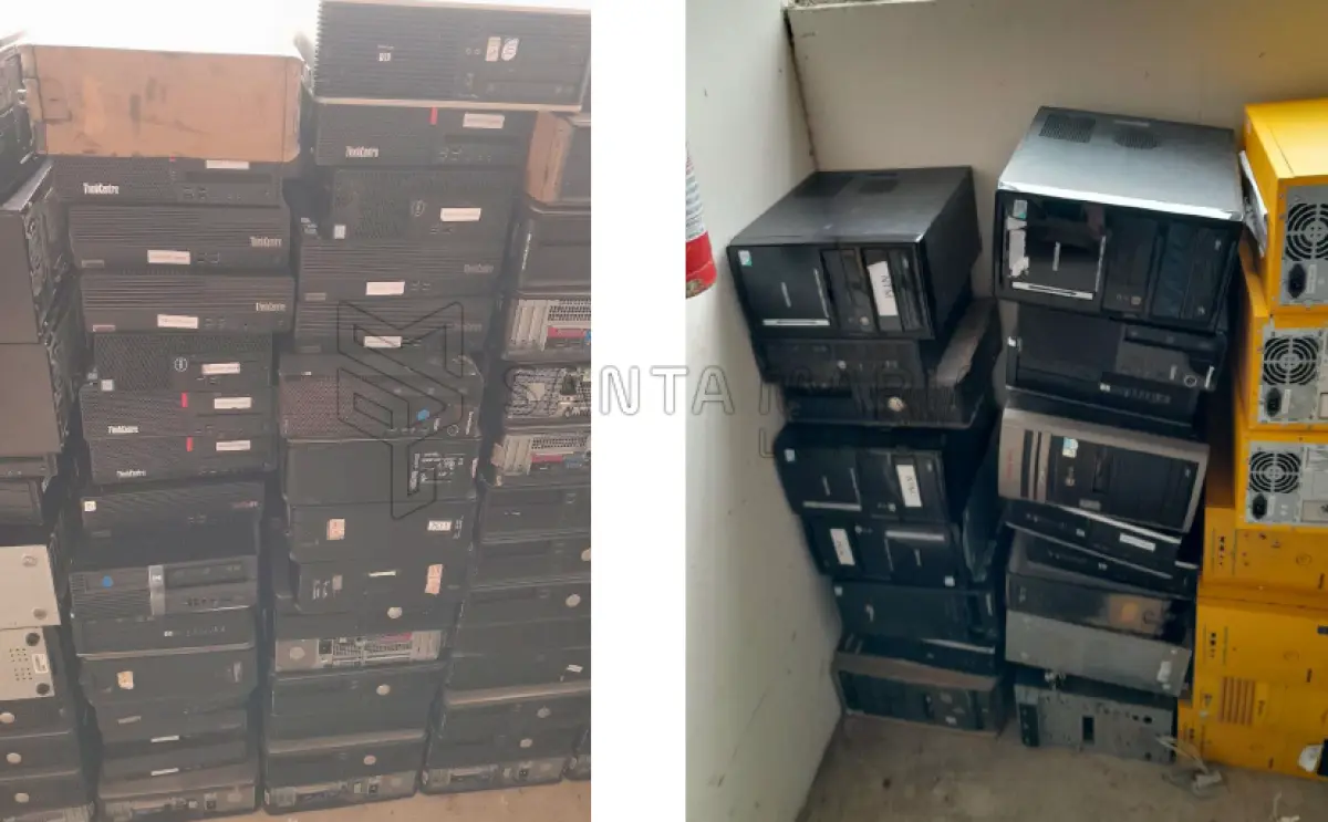 LOTE 002 - APARELHOS ELETRÔNICOS INSERVÍVEIS