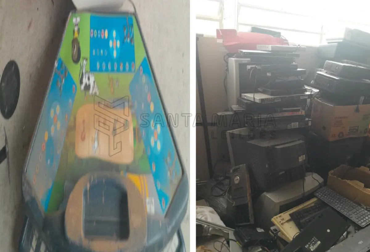 LOTE 002 - APARELHOS ELETRÔNICOS INSERVÍVEIS