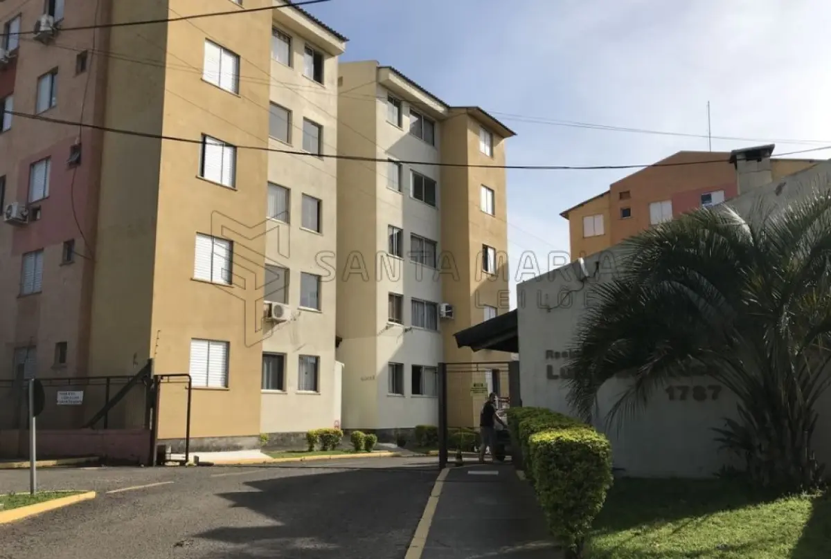 LOTE 003 - Apartamento 314, localizado no terceiro pavimento do bloco D, do Conjunto Residencial Luiz Bavaresco, situado à Avenida Helvio Basso nº 1.787 em Santa Maria/RS, com área privativa de 44,04m², área total de 48,61m² e fração ideal equivalente a 0,005 no terreno e coisas de uso comum. Matriculado sob n° 101.614 do CRI de Santa Maria/RS.