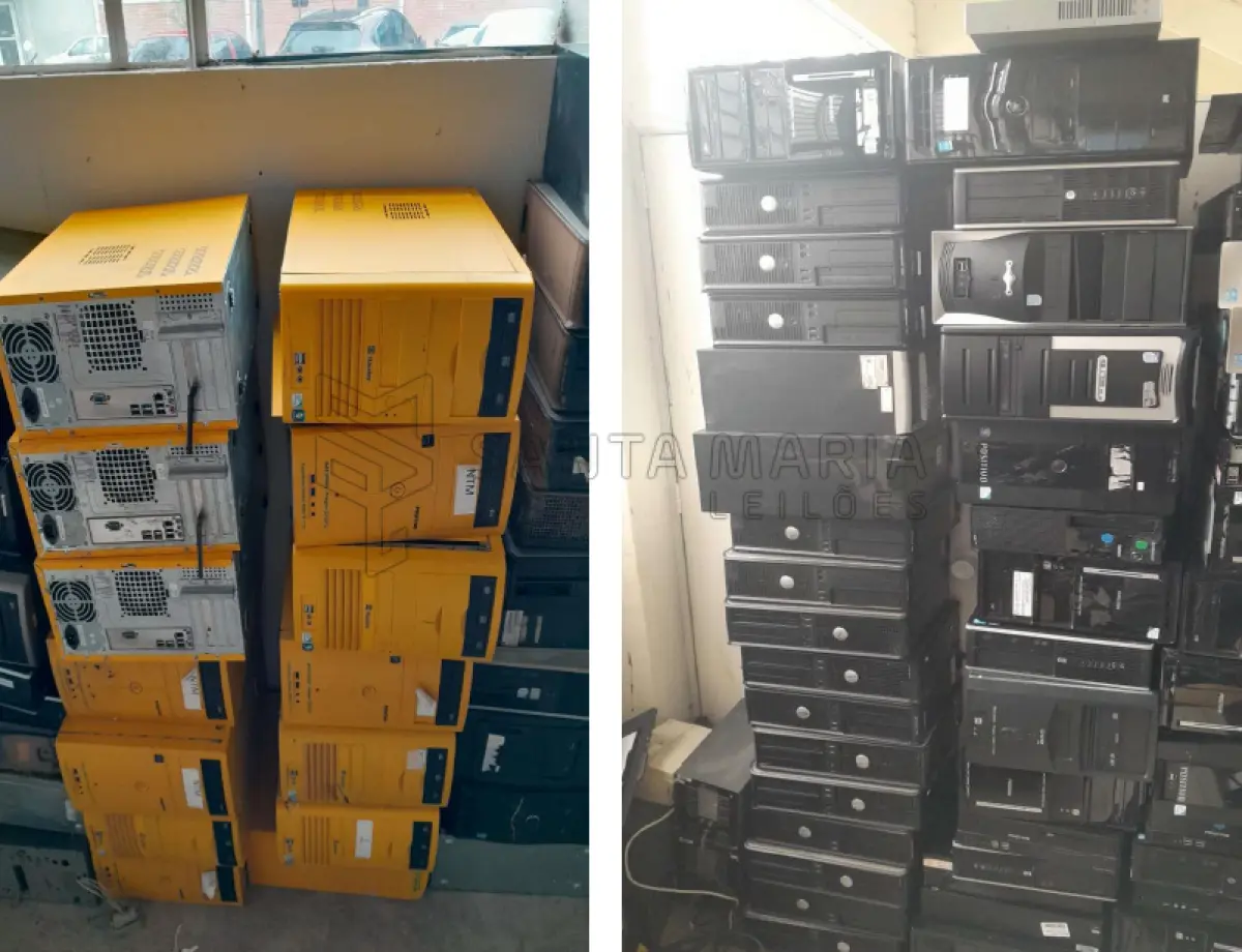 LOTE 002 - APARELHOS ELETRÔNICOS INSERVÍVEIS