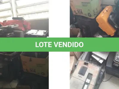 LOTE 002 - APARELHOS ELETRÔNICOS INSERVÍVEIS