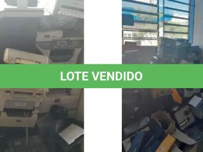 LOTE 002 - APARELHOS ELETRÔNICOS INSERVÍVEIS