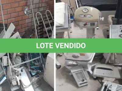 LOTE 005 - APARELHOS E EQUIPAMENTOS INSERVÍVEIS DA SMS
