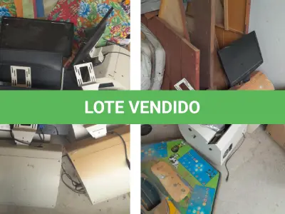 LOTE 002 - APARELHOS ELETRÔNICOS INSERVÍVEIS