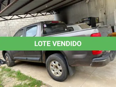 LOTE 001 - Caminhonete marca/modelo CHEVROLET/S10 LT DD4A, ano/modelo 2014/2015, placa IVY9551, RENAVAM 1021050382, cor cinza.