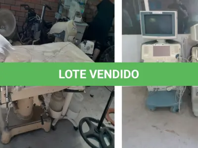 LOTE 003 - APARELHOS E EQUIPAMENTOS INSERVÍVEIS DA SMS