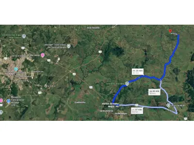 LOTE 001 - Uma fração de terras de campo com a área de 50ha (cinquenta hectares), situado em Bolena, antigo 3º Distrito, no subdistrito Olhos D’Água, atual município de Hulha Negra/RS. Matriculado sob n° 49.667 do CRI de Bagé/RS.