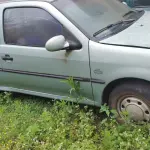 LOTE 002 - Veículo VW/GOL 1000l, ano/modelo 1995/1995, placa ICT5870, RENAVAM 631810250, na cor verde.