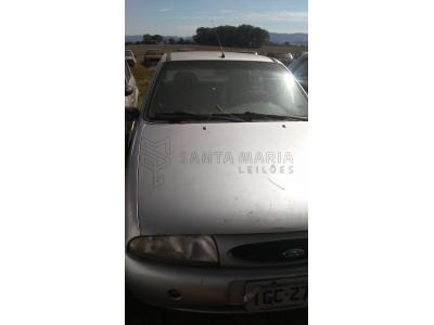 LOTE 001 - Veículo FORD/FIESTA CLX 16V, ano/modelo 1997, placas IGC2788, RENAVAM 671127250, na cor prata.
