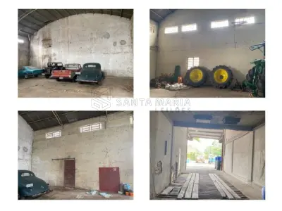 LOTE 001 - Um terreno com aproximadamente 2.700m², localizado no bairro Camobi em Santa Maria/RS, designado pelo Lote 1A, com frente para RST 287, onde encontra-se construído um pavilhão em alvenaria, com aproximadamente 280m² e um escritório/casa moradia com aproximadamente 60m². Matriculado sob nº 96.474 do CRI de Santa Maria/RS. Localização do bem: BR 287, nº 8503, Santa Maria – RS.