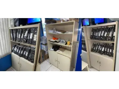 LOTE 005 - MOBÍLIA E EQUIPAMENTOS DE ESCRITÓRIO.