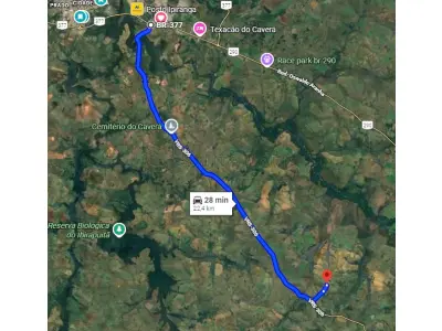 LOTE 001 - 50,4471ha dentro do imóvel de matrícula nº 30.019 do Registro de Imóveis de Alegrete, no lugar denominado Catimbau, Fazenda Três Cerros, com área superficial de 100,8942ha, confrontando-se: ao Norte, com Riberto Vilaverde Souto e Sormani Vilaverde Souto (Fazenda Três Cerros) e Francisco Fernando Flores Bottaro (Estância São Diogo); ao Sul, com Marcos Duarte Prates (Agropecuária Sta. Rita) e Rubem Ronaldo Menezes Pinho; ao Leste, com Riberto Vilaverde Souto e Sormani Vilaverde Souto (Fazenda Três Cerros), Odila Campos de Abreu (São Judas Tadeu) e Rubem Ronaldo Menezes Pinho; e, ao Oeste, com Francisco Fernando Flores Bottaro (Estância São Diogo) e a Riberto Vilaverde Souto e Sormani Vilaverde Souto (Fazenda Três Cerros). Matriculado sob n° 30.019 do CRI de Alegrete/RS.