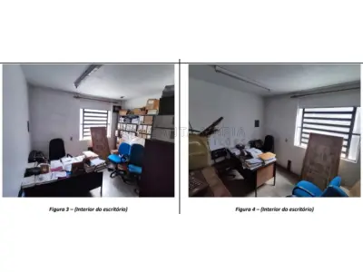 LOTE 001 - Escritório n°01, de fundo, à direita de quem da rua olha para o edifício, no andar térreo ou primeiro pavimento do Edifício Santa Rosa, com área útil de 10,08m², área de uso comum de 2,2144m² e área total de 12,2944m² composto de sala e um banheiro, localizado na rua Avenida Dr. Lauro Dorneles, 249 em Alegrete/RS. Matriculado sob n° 9.397 do CRI de Alegrete/RS.