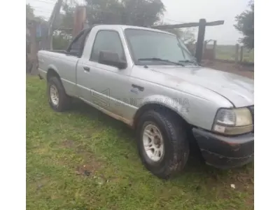 LOTE 001 - Caminhonete I/FORD RANGER XL 11F, ano/modelo 2002/2003, placas IKY7400, RENAVAM 794870449, na cor prata.