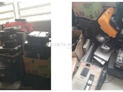 LOTE 002 - APARELHOS ELETRÔNICOS INSERVÍVEIS