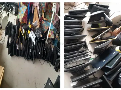 LOTE 002 - APARELHOS ELETRÔNICOS INSERVÍVEIS